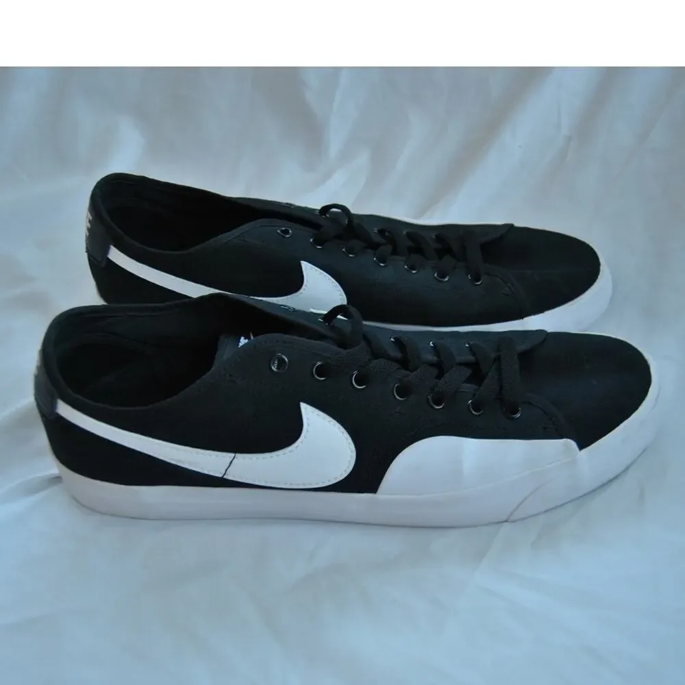 Nike SB BLZR Court Mens Shoe Black White Size 11